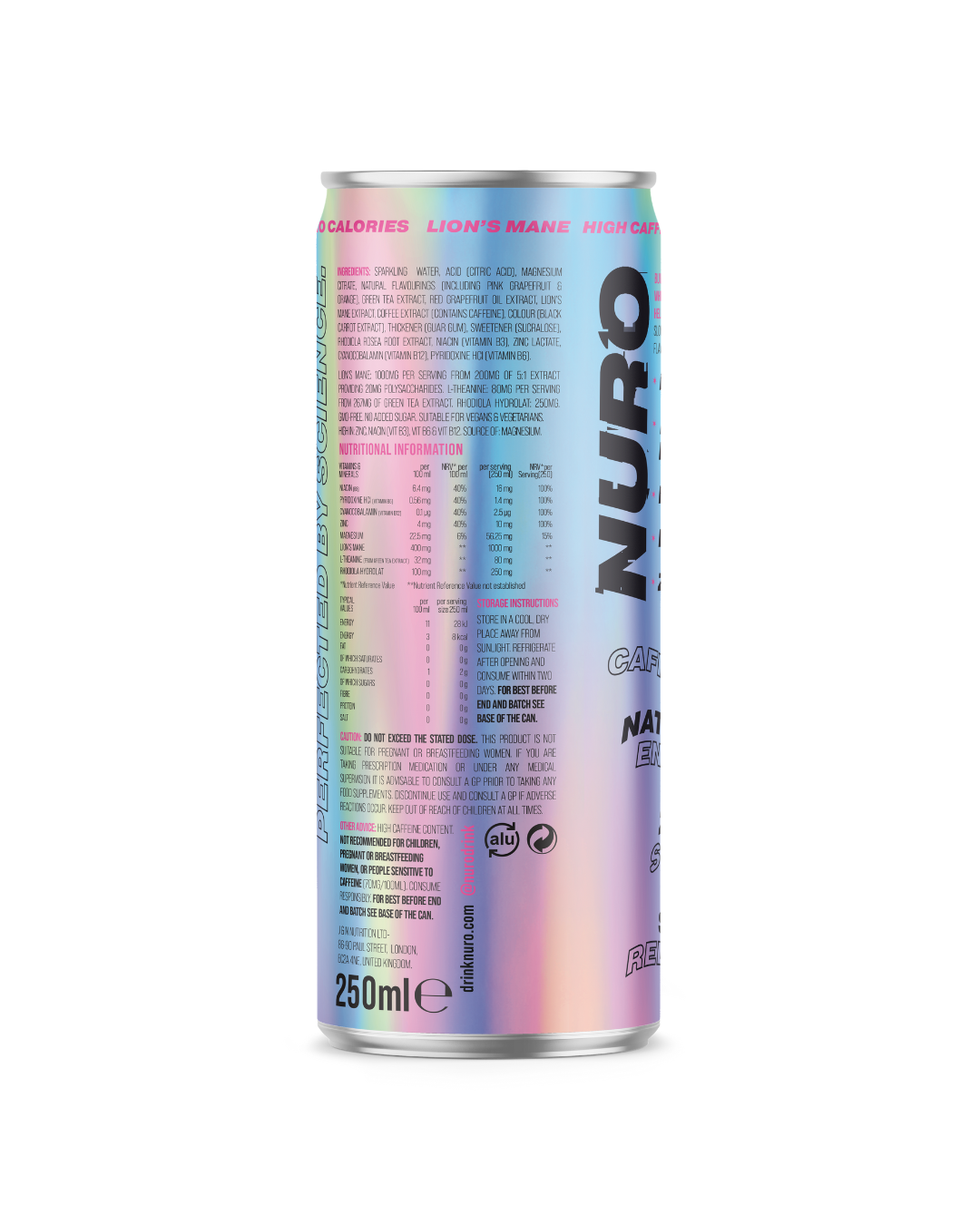 Nuro Pink Citrush (250ml)